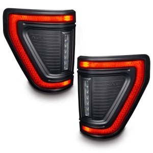 Ford F-150 LED Tail Lights - Rear - ORACLE Lighting - Flush Style - `21-`24